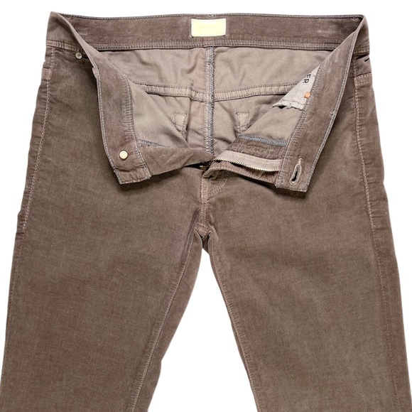 Mother The Curfew Velvet Low Rise Flare Pants Size 28 - Picture 6 of 13